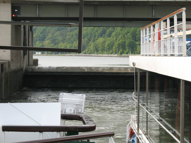 Schleusenausfahrt