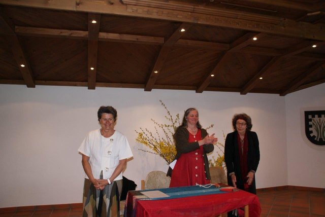Claudia Lang, Elisabeth Wintergerst und Ulrike Aicher