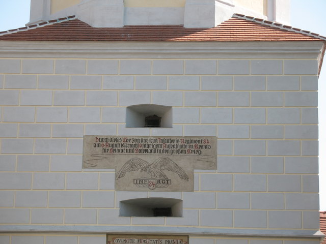 Inschrift am Steiner Tor