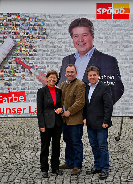 Von links: Jahn, Schopf, Entholzer. | Foto: Plohe