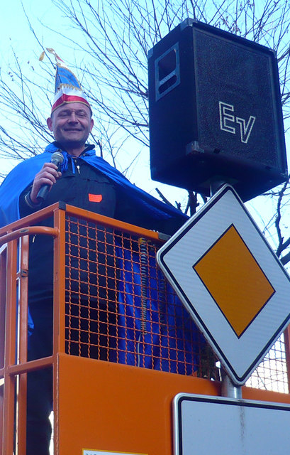 Sepp Müller vom Faschingskomittee Laufen | Foto: Müller