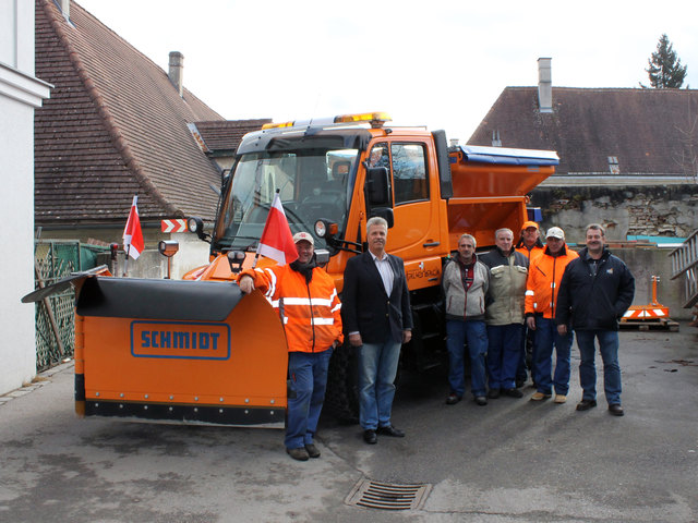 In Mauerbach wurde erst kürzlich in einen neuen Unimog investiert.