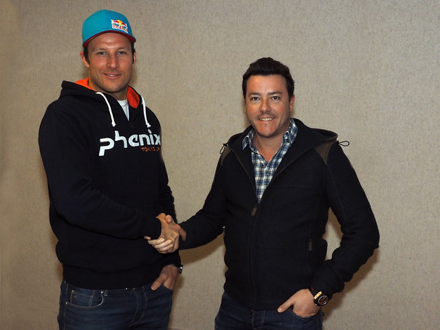 Aksel Lund Svindal (li.) mit René Benko | Foto: Signa