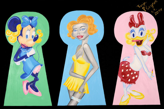 Pop Art Künstler Tanja Playner - Pop art artist - Sweet Girls