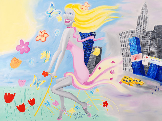 Pop Art - Pop Art artist Tanja Playner - Pop Art Image Rainbow life