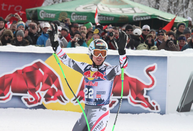 Hannes Reichelt muss leider für heuer abwinken: Nach der Bandscheiben OP ist die Olympiasaison schon jetzt zu Ende. | Foto: Foto: BB Kitzbühel