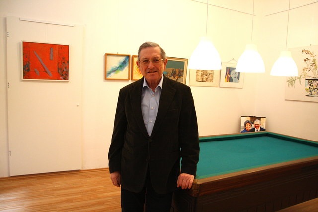Weil Erich Vanek Raumfür seinen Billardtisch brauchte eröffnete er 2013 die Sechsschimmelgalerie.