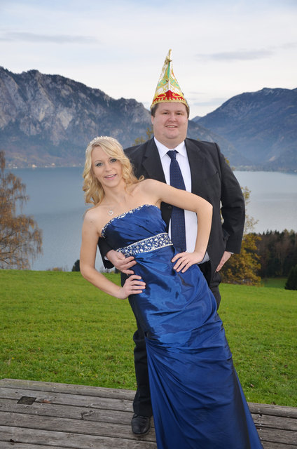 Das Prinzenpaar Carina I. und Anton II. | Foto: Faschingsverein Frankenburg