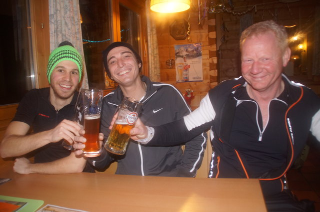 Manuel Röhr, Thomas Schürer und Raimund Brunnauer.
