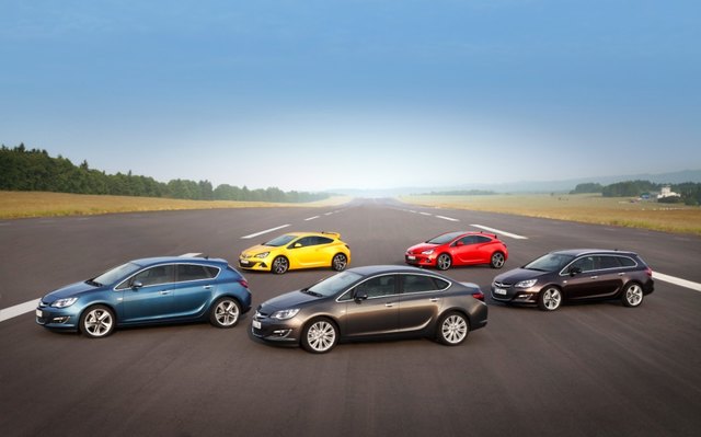 Opel Astra Range