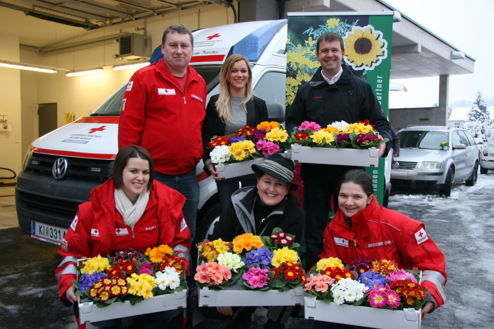 Oberösterreichs Gärtner sagen „Danke“ mit Blumen! Kirchdorf