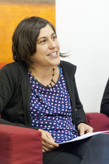 Die gebürtige Luxemburgerin Martine Claus erinnert die Josefstadt an ihr Zuhause. | Foto: Daniel Auer