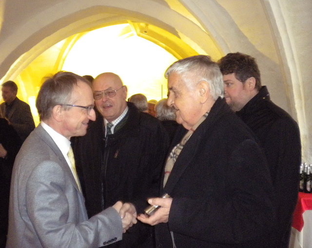 Bezirkshauptmann mit Konsulent Hans Ratzenböck