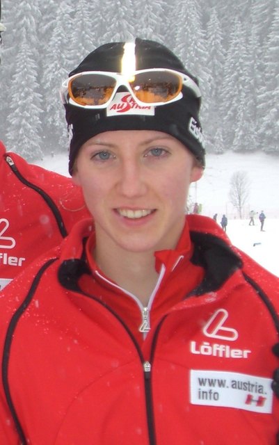 Teresa Stadlober beendet ihr letztes Rennen vor Sochi mit Rang drei.