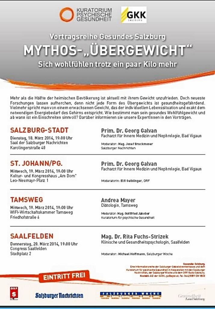 Ubergewicht Thema Auf Meinbezirk At