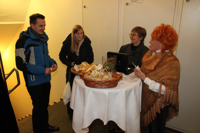 Damenspende als Entree