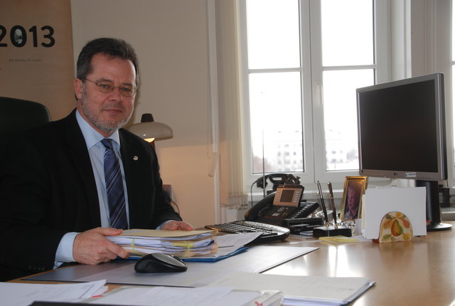 Martin Steinhauser ist für den demokratisch-korrekten Ablauf der Bewerbung zuständig.