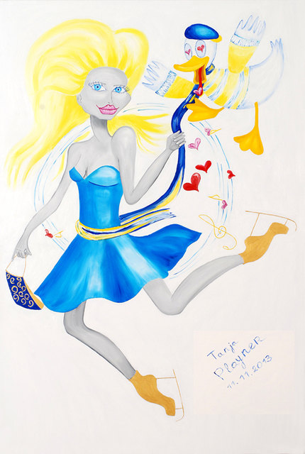 contemporary artist Tanja Playner - artwork only you - famous Pop Art artist