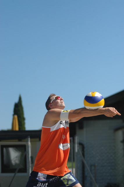 Der Plainfelder Lukas Stranger im Training im Sommer.