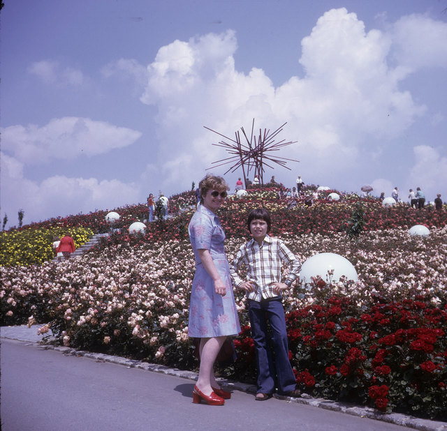 Die Eröffnung der Wiener Internationalen Gartenschau 1974. | Foto: Horst Baumann