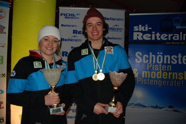 Madeline Dächert und Chris-toph Stangl sind steirische RTL-Meister. | Foto: KK