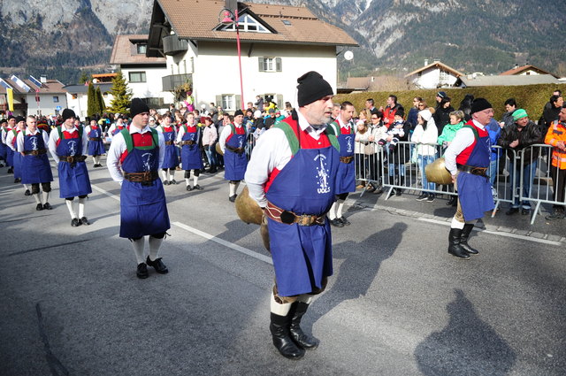 Prominente Frontmänner bei den Schellenschlagern: Schützenmajor Toni Pertl und Hauptmann Thomas Wirth