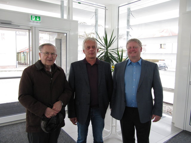Dir. i.R. Johann Herzig, Dir. Johann Daxberger, Dir. Matthias Ertl