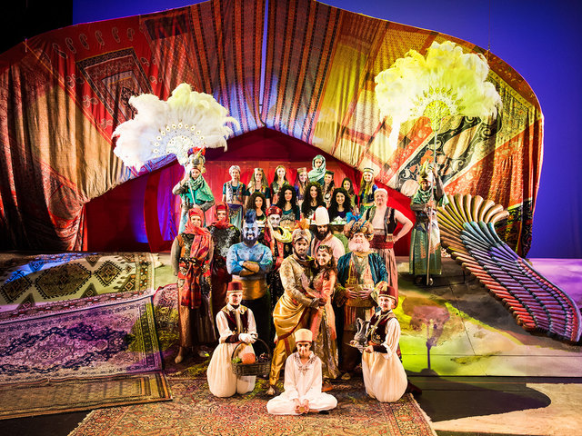 Sensations-Produktion "Aladdin": Braunendal zeichnet für sämtliche Dialoge verantwortlich. | Foto: Lupi Spuma