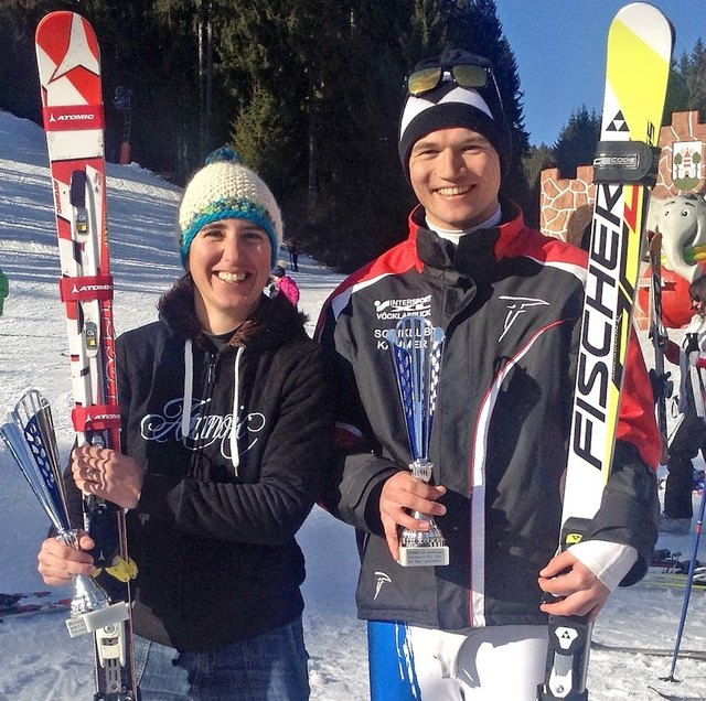 Nach dem Nightrace in Bischofswiesen gewannen Simona Höllermann und Manuel Moravec auch am Sternstein.