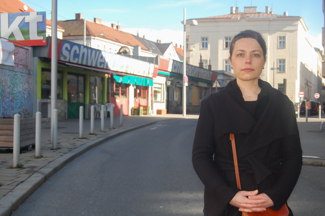 Carola Hesse wünscht sich eine enge Einbindung der Bürger für die Zukunft des Schwendermarktes.
