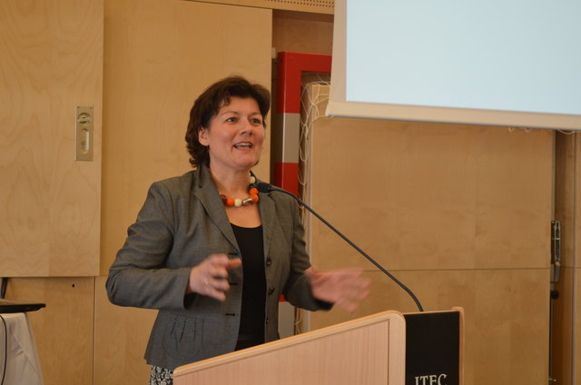 Bernadette Tischler referierte über ihre Erfahrungen als Mitglied im ORF-Stiftungsrat.