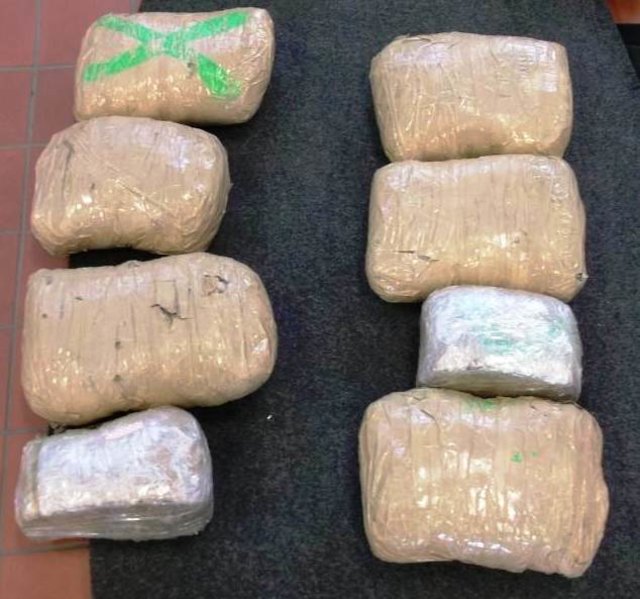 Das Cannabiskraut wurde mit braunem Klebeband aufgefunden. | Foto: Landespolizeidirektion Salzburg