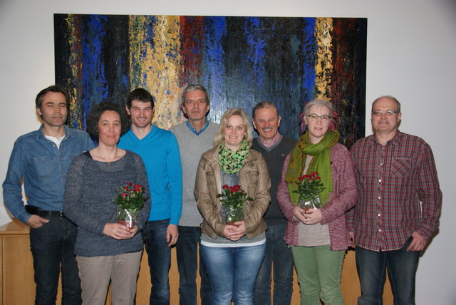 Die Mitglieder der neu formierten SPÖ-Fraktion mit Vizebgm. Manfred Jenewein (4. v. l.) präsentierten ihre Schwerpunkte.