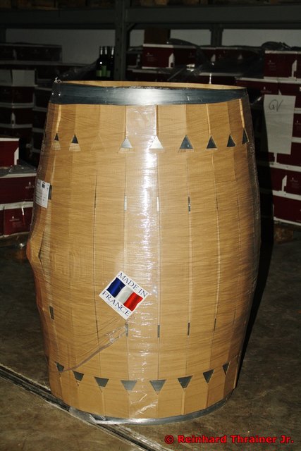 Bald reift darin ein edler Tropfen...