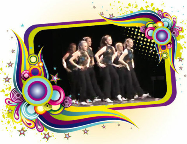Clogging-Gruppe von 'Move Dance Factory', Sevierville, Tennessee, USA