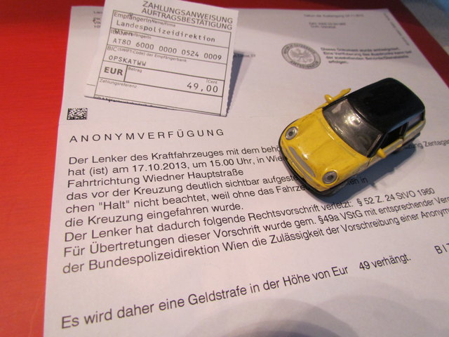 1.768 korrekt bezahlte Anonymverfügungen lösten wegen einer Computerpanne dennoch Strafverfahren aus. | Foto: Gerhard Krause