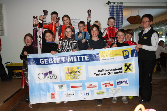 Die erfolgreichen Kids beim Minicross-Bewerb in Annaberg. | Foto: privat