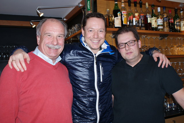 Siernings Bürgermeister Manfred Kalchmair, Alex Kristan, Karl Aschauer (v. li.). | Foto: Poxrucker