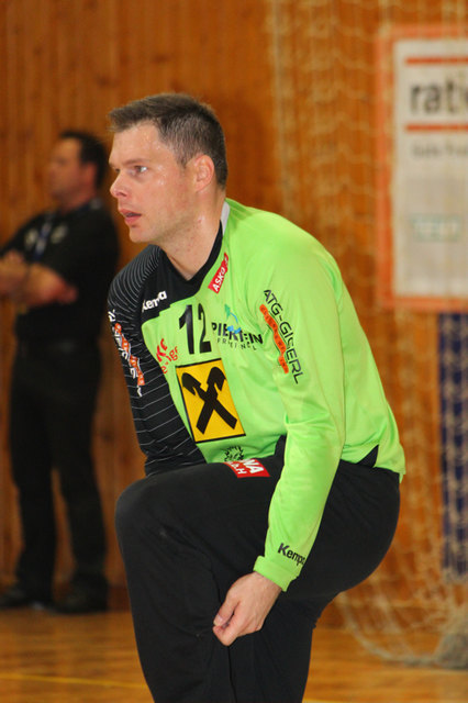 Peter Szabo ist ein sicherer Rückhalt im Tor der HSG Bärnbach/Köflach. | Foto: Cescutti