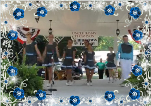 Tanzgruppe 'Evermean Evergreen Cloggers', Lebanon, Tennessee, USA