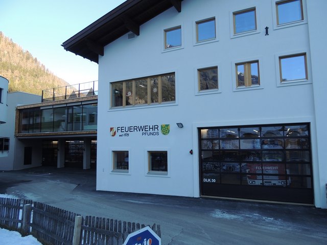 Die neue Feuerwehrhalle in Pfunds wird am 10. Mai 2014 feierlich eröffnet. | Foto: FF Pfunds