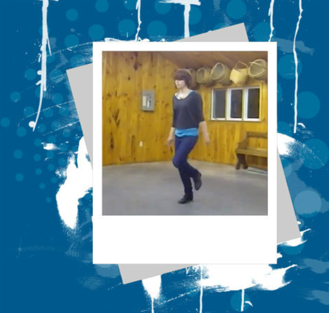 Clogging-Instructor Samantha MacKay aus Prince Edward Island, Canada