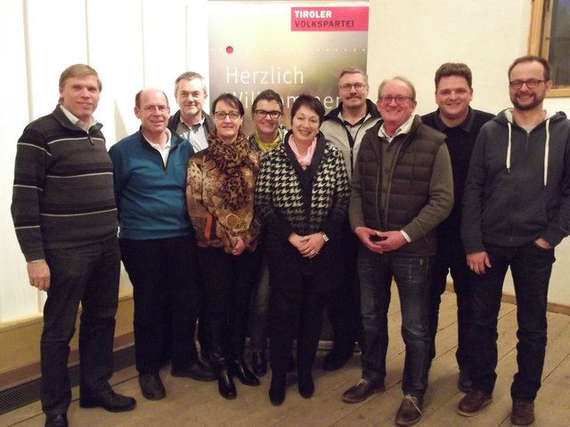 Die Mitglieder der Liste Koler unterhielten sich kürzlich über Zukunftsthemen. | Foto: ÖVP