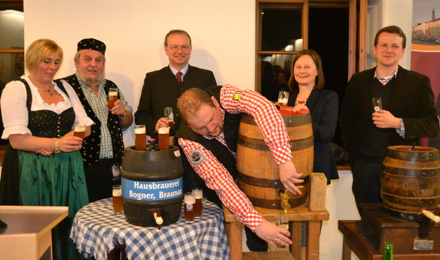Am 27. Februar wurde die Biererlebnis-Ausstellung in der Herzogsburg eröffnet.