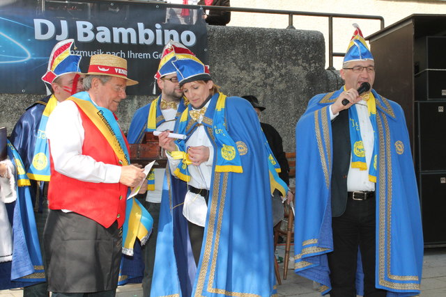 Zweiter Ehrensenator Gerhard Trenkwalder