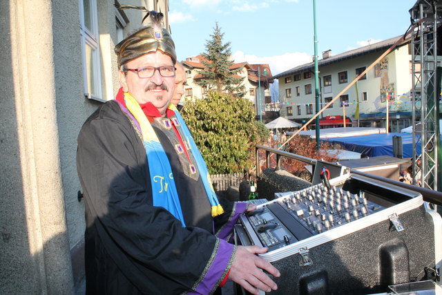 DJ Bambino sorgte für tolle Stimmung in der Narrenzone