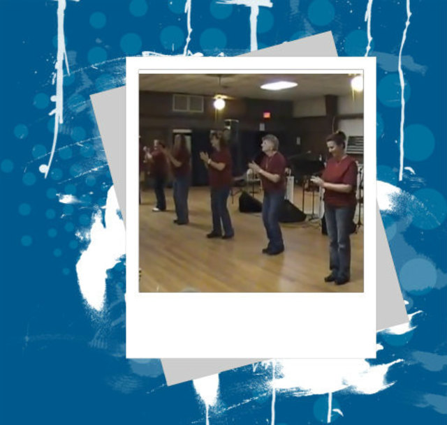 Clogging-Gruppe 'River Bank Stompers', Midway, Alabama, USA