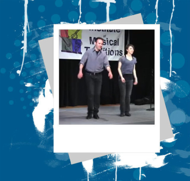 Matthew Olwell & Emily Oleson von der 'Good Foot Dance Company' aus Charlottesville, Virginia, USA