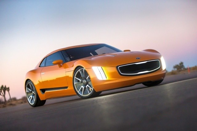 GT4 Stinger – Kias Studie für einen Sportwagen, der auch für die Rennpiste taugt.