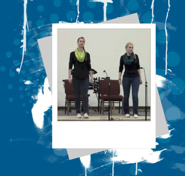 Clogging-Duo Macie & Emily, Paducah, Kentucky, USA